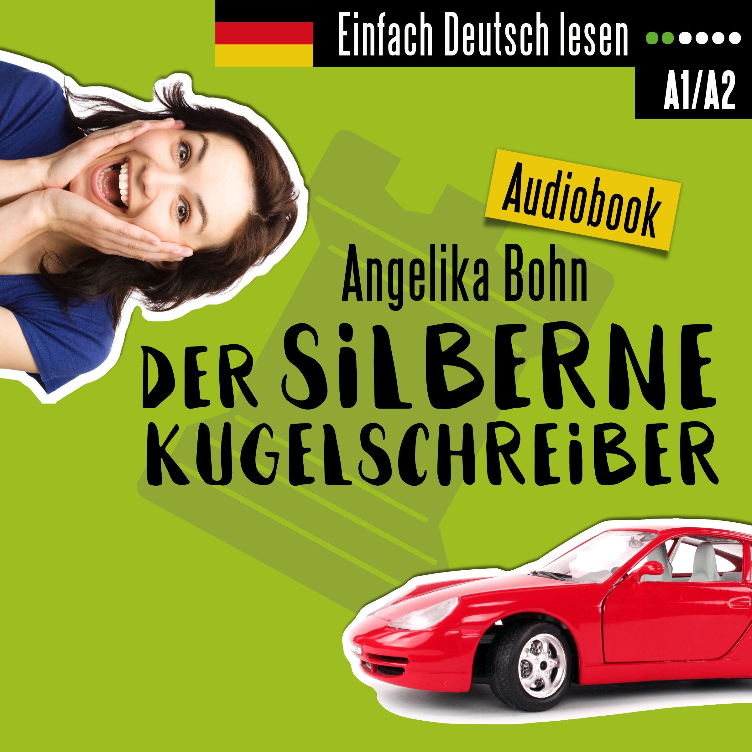 Cover art for Der silberne Kugelschreiber. Kurzgeschichten - Niveau: leicht