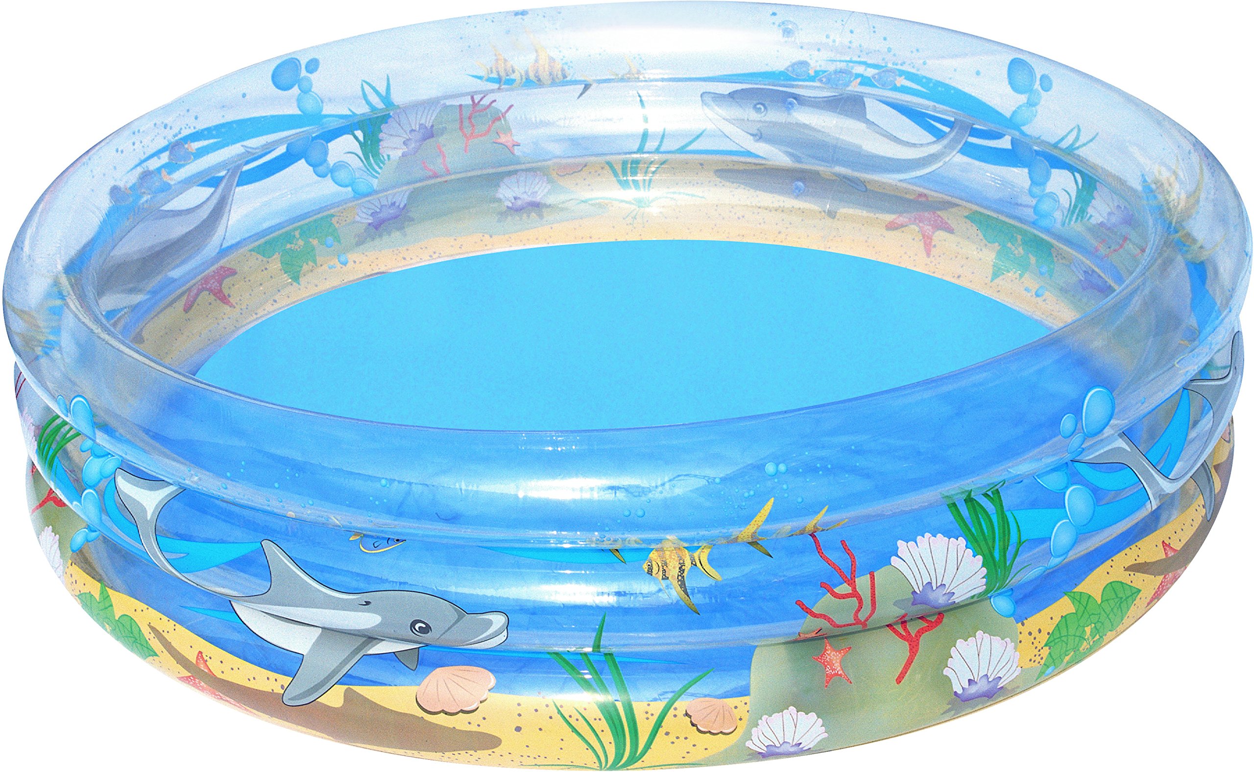 Bestway 51046 - brodzik przezroczysty Sea Life, 201 x 53 cm