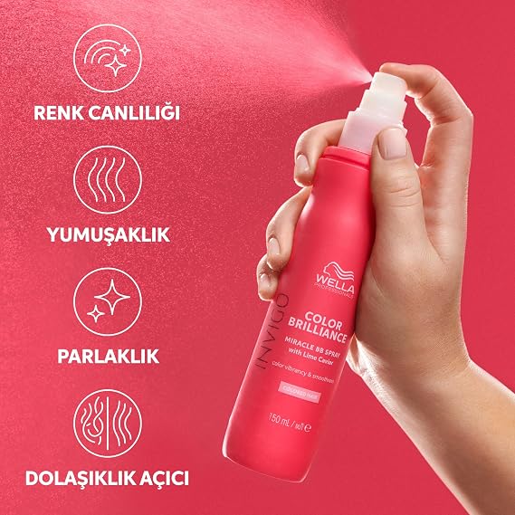 Wella Professionals Invigo Color Brilliance Mucizevi BB Sprey 150 ml - Renk Koruma