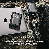 Vista 3 de SanDisk Professional G-Drive ArmorATD - Disco duro externo portátil resistente y duradero, USB-C, USB 3.2 Gen 1 - SDPHE1G-006T-GBAND