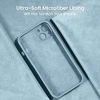 Vista 335 de FireNova Designed for iPhone 13 Pro Max Case, Silicone [Camera Protection] Phone Case with [2 Screen Protectors], Soft Anti-Scratch Microfiber Deep