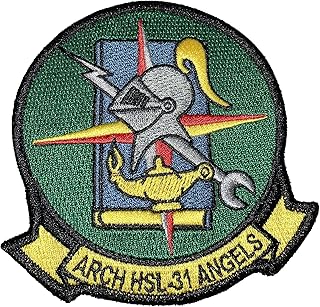 HSL-31 Arch Angels Squadron Patch â€“Sew On