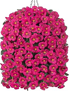 HyeFlora Artificial Hanging Flower Baskets