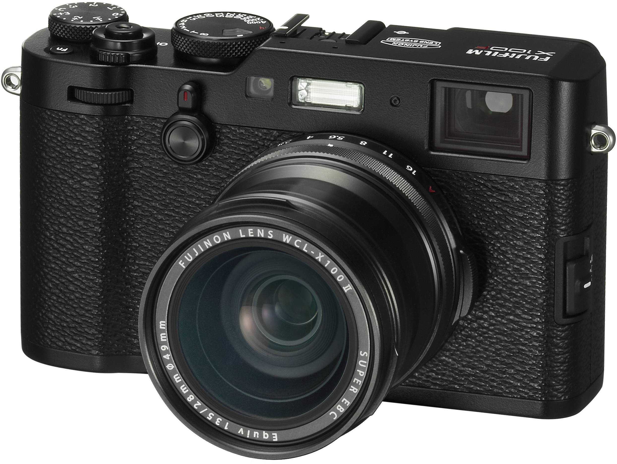 Fujifilm X 100F Kompaktowy aparat fotograficzny 24,3 MP CMOS III 6000 x 4000 px Czarny - Aparat cyfrowy (24,3 MP, 6000 x 4000 px, CMOS III, Full HD, 419 g, Czarny)