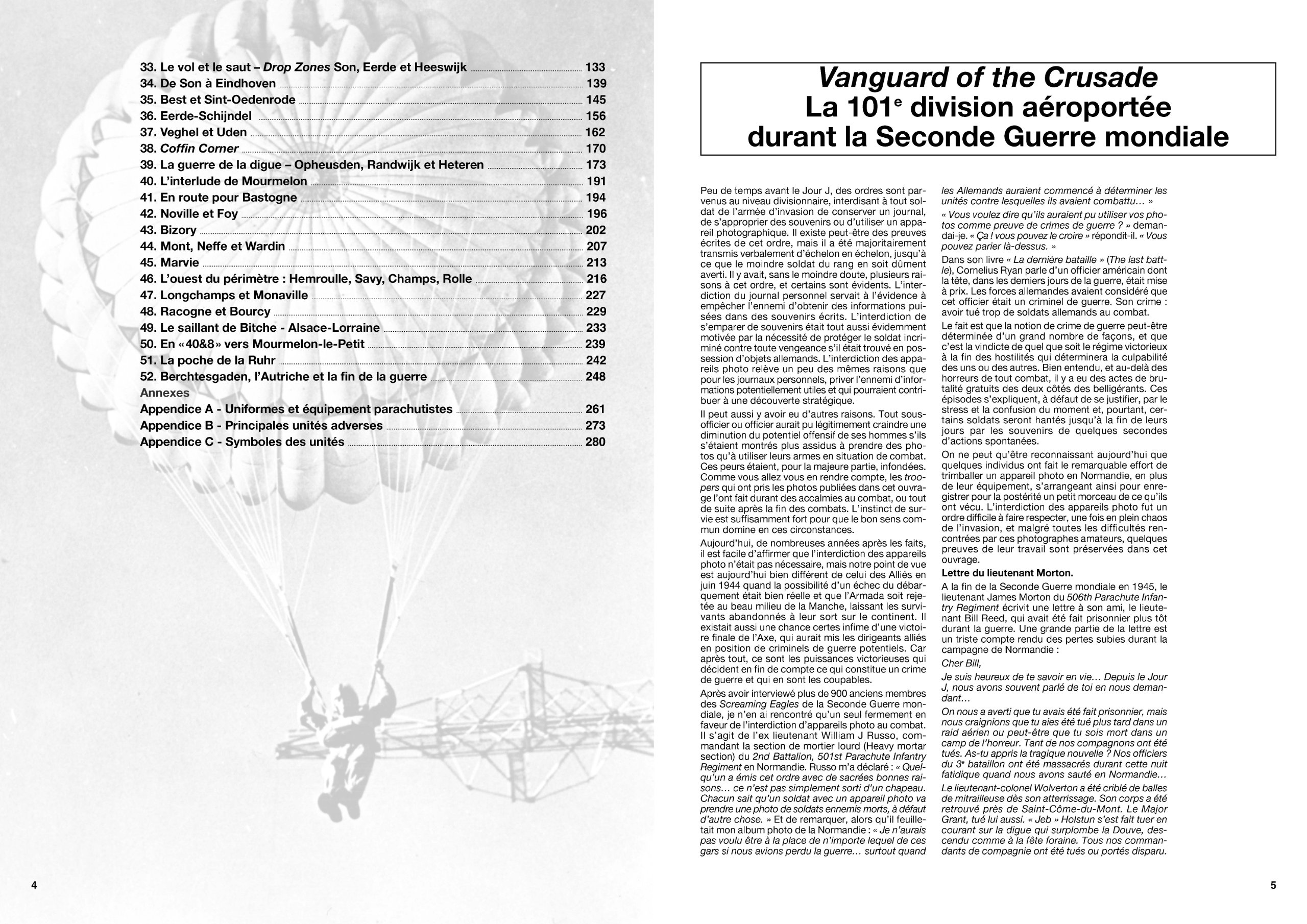 Vanguard of the Crusade: La 101st Airborne Division dans la Seconde Guerre mondiale