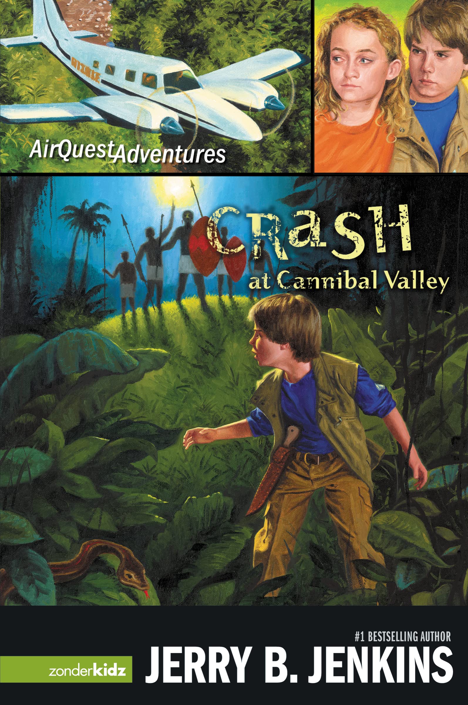 Crash at Cannibal Valley: 1 (AirQuest Adventures)