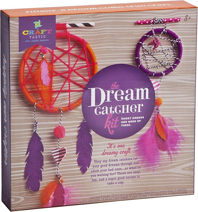 Crafttastic Dream Catcher Kit Craft Kit Makes 2 Dream