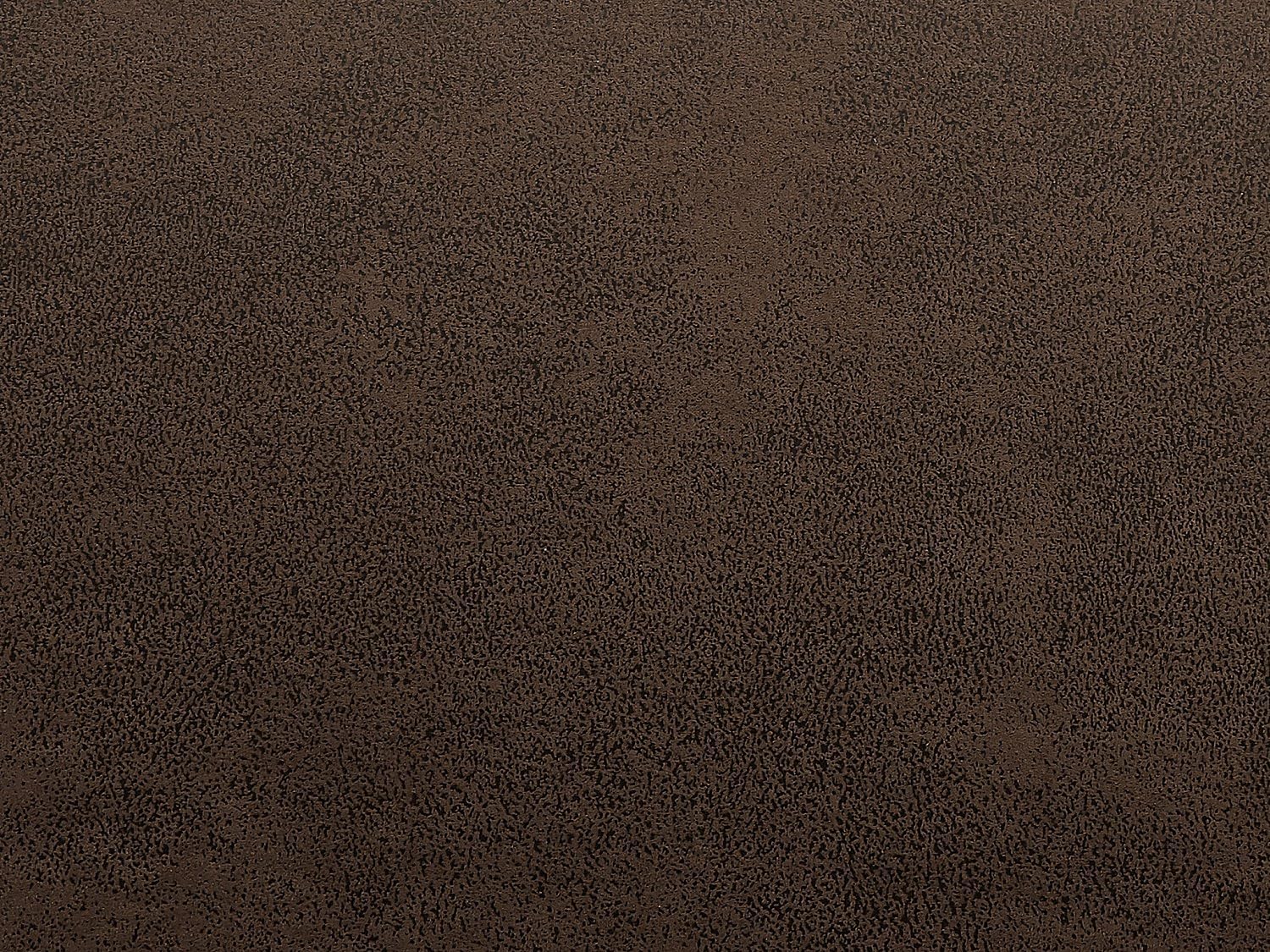 Close-up of the brown microfiber fabric texture of the sofa
