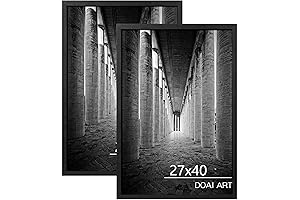 27x40 Movie Poster Frame, Elegant Safe and Durable 2 Pack