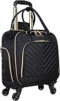 Vista 8 de Kenneth Cole Reaction Chelsea - Equipaje expandible de poliéster de 20 pulgadas, Negro