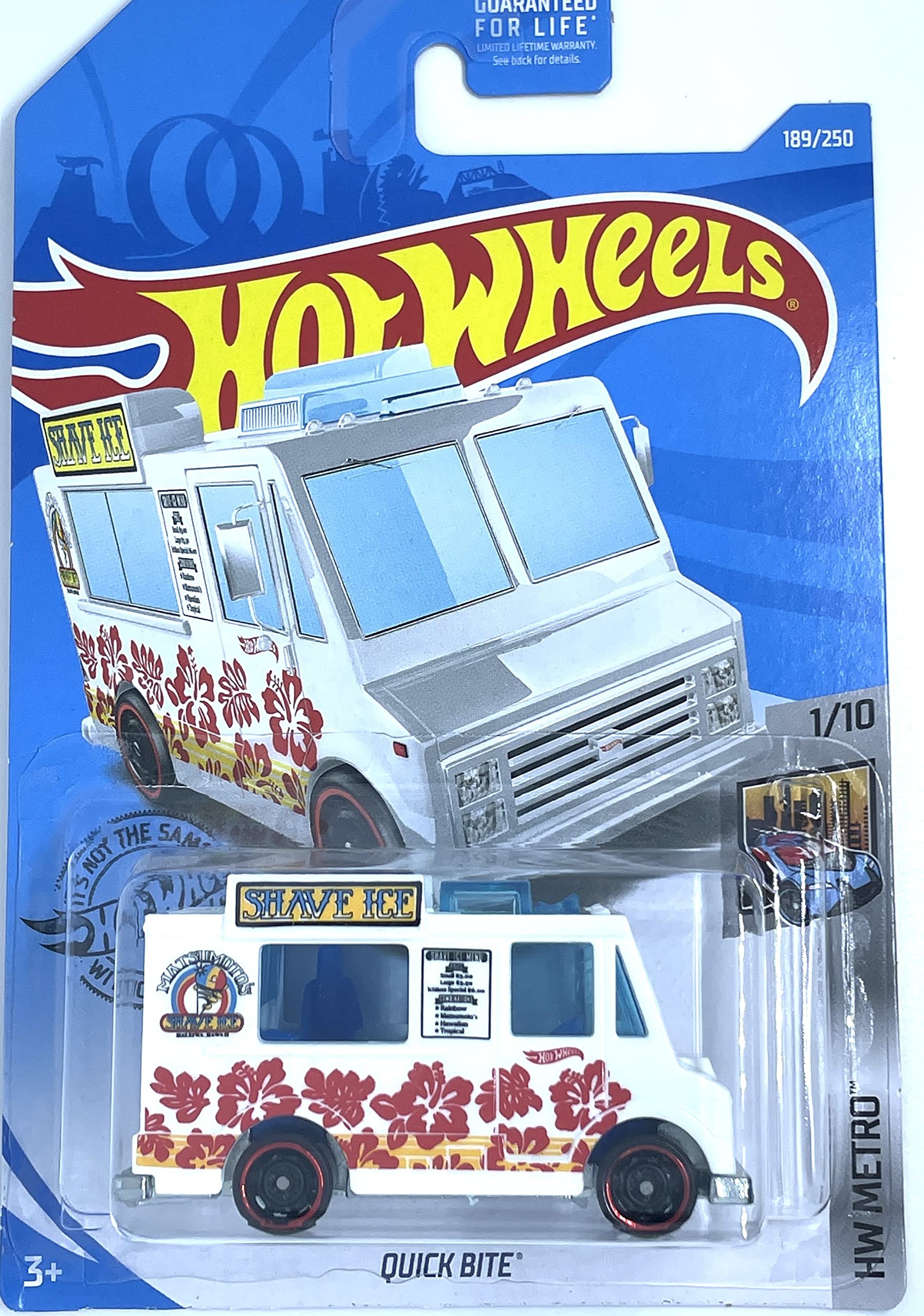 Amazon.com: Hot Wheels - Quick Bite - HW Metro 1/10 [White] - #189