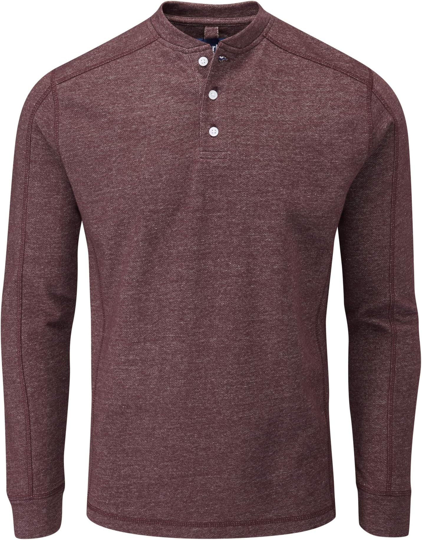 Charles Wilson Henley Long Sleeve Top