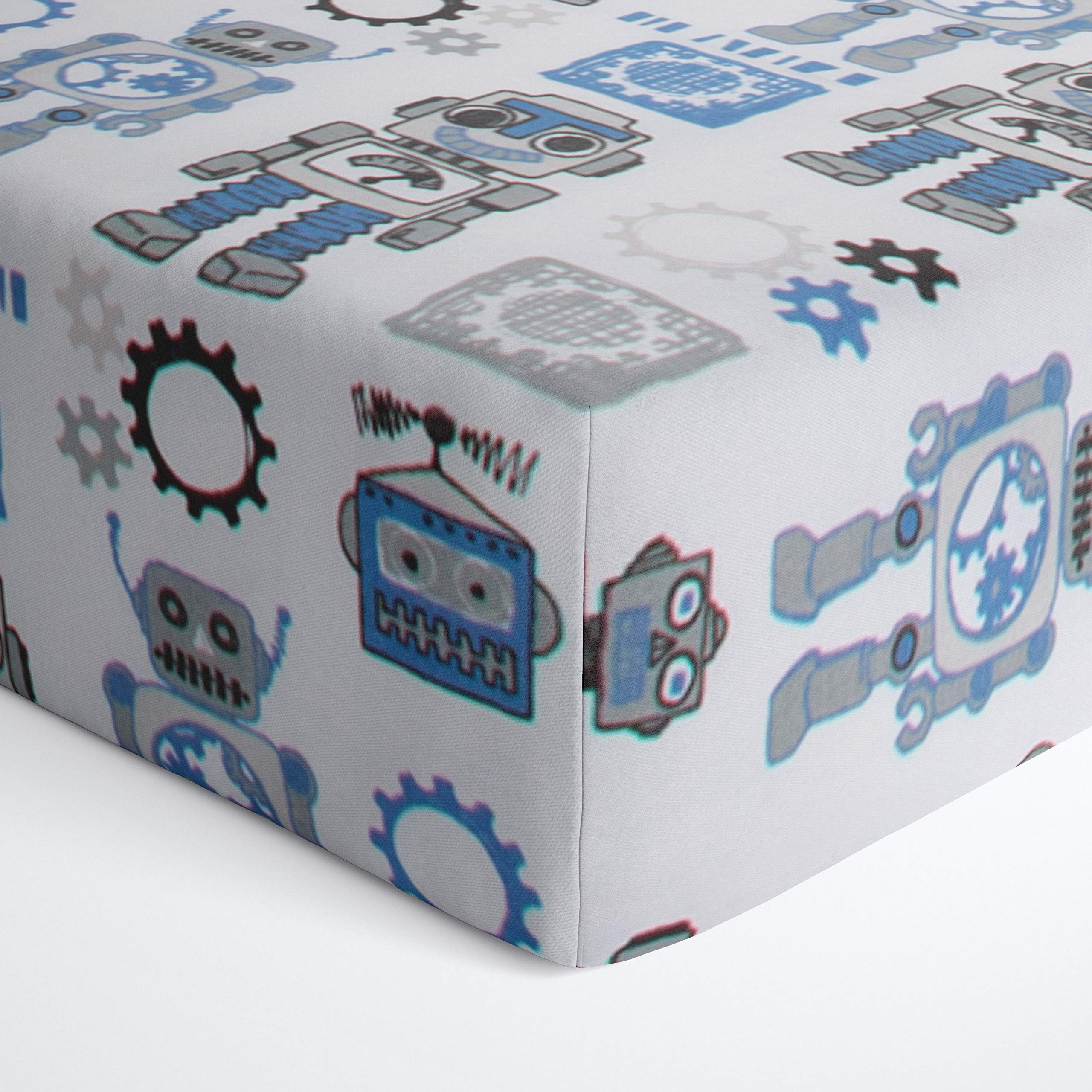 Glenna Jean Fitted Sheet, Robots