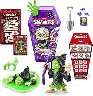 Smashers Horror House (Head Scar) by ZURU, Interactive Toy, Collectable Toy for Kids and Teens