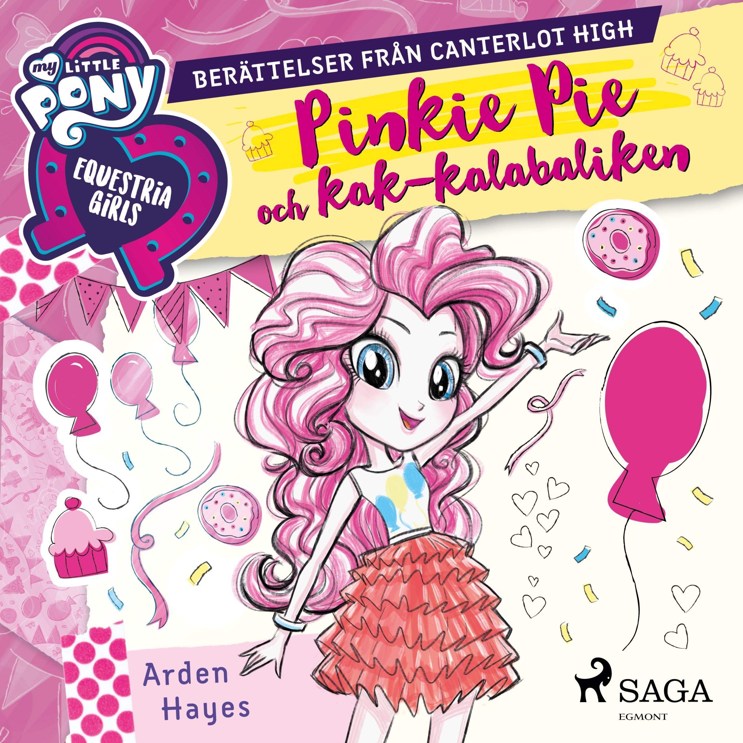 Cover art for Equestria Girls - Pinkie Pie och kak-kalabaliken
