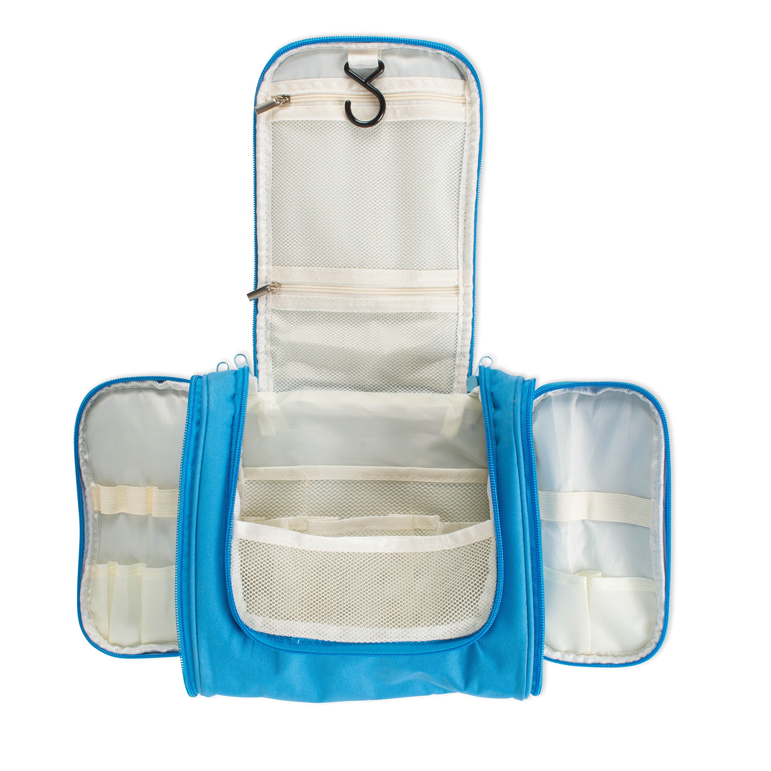 Amazon.com: Travel Hanging Toiletry Bag for Men & Women, Perfect for Cosmetics, Makeup, Toiletry Organizer, Shaving Kit, and Large Essentials - Blue : Clothing, Shoes & Jewelry Amazon.com: Travel Hanging Toiletry Bag for Men & Women, Perfect for Cosmetics, Makeup, Toiletry Organizer, Shaving Kit, and Large Essentials - Blue : Clothing, Shoes & Jewelry