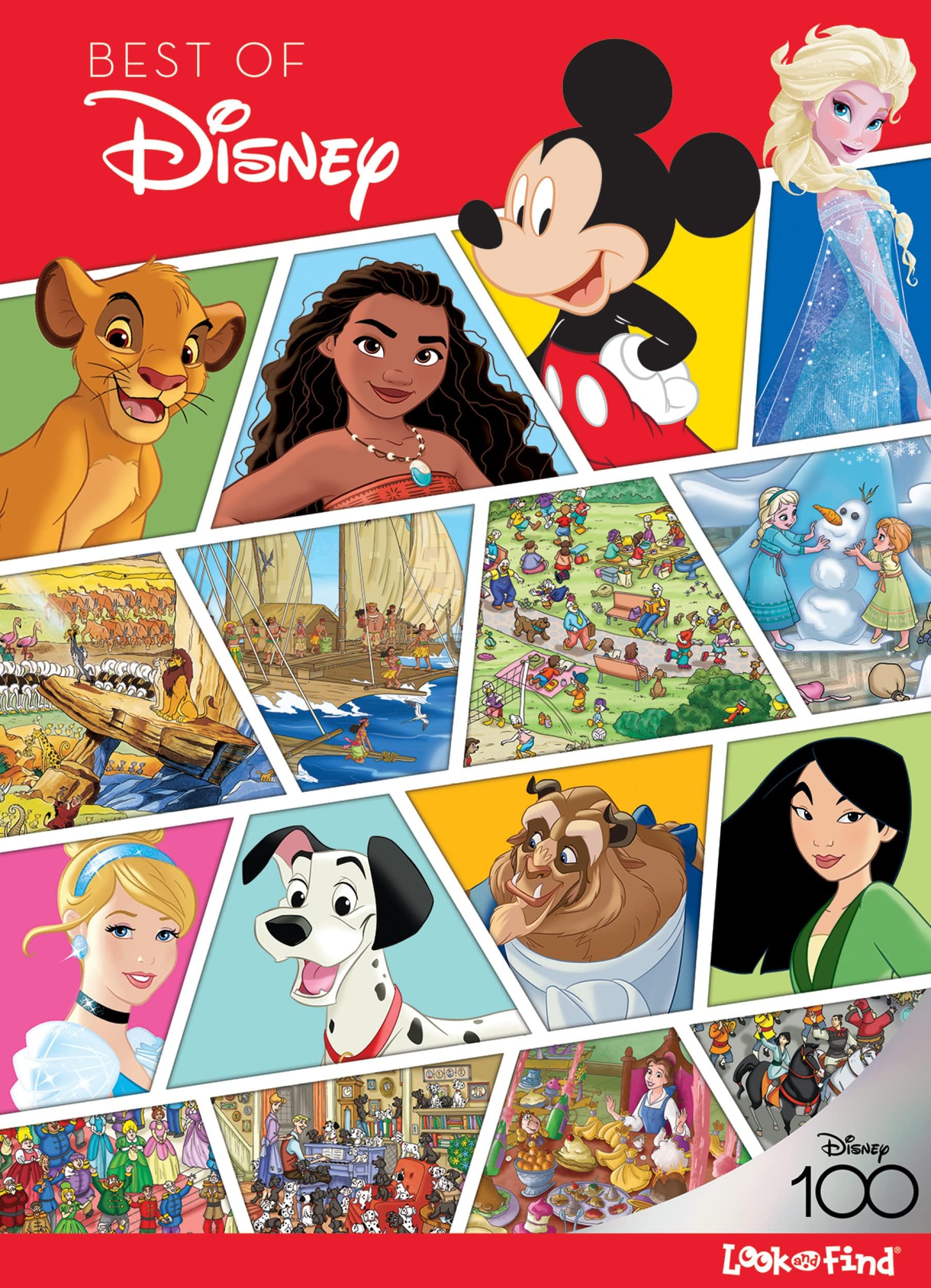 Best of Disney Look and Find Activity Book – Celebrating 100 Years of Wonder ...
