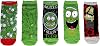 Rick and Morty Womens Ankle-No Show Socks 5 Pair Pack