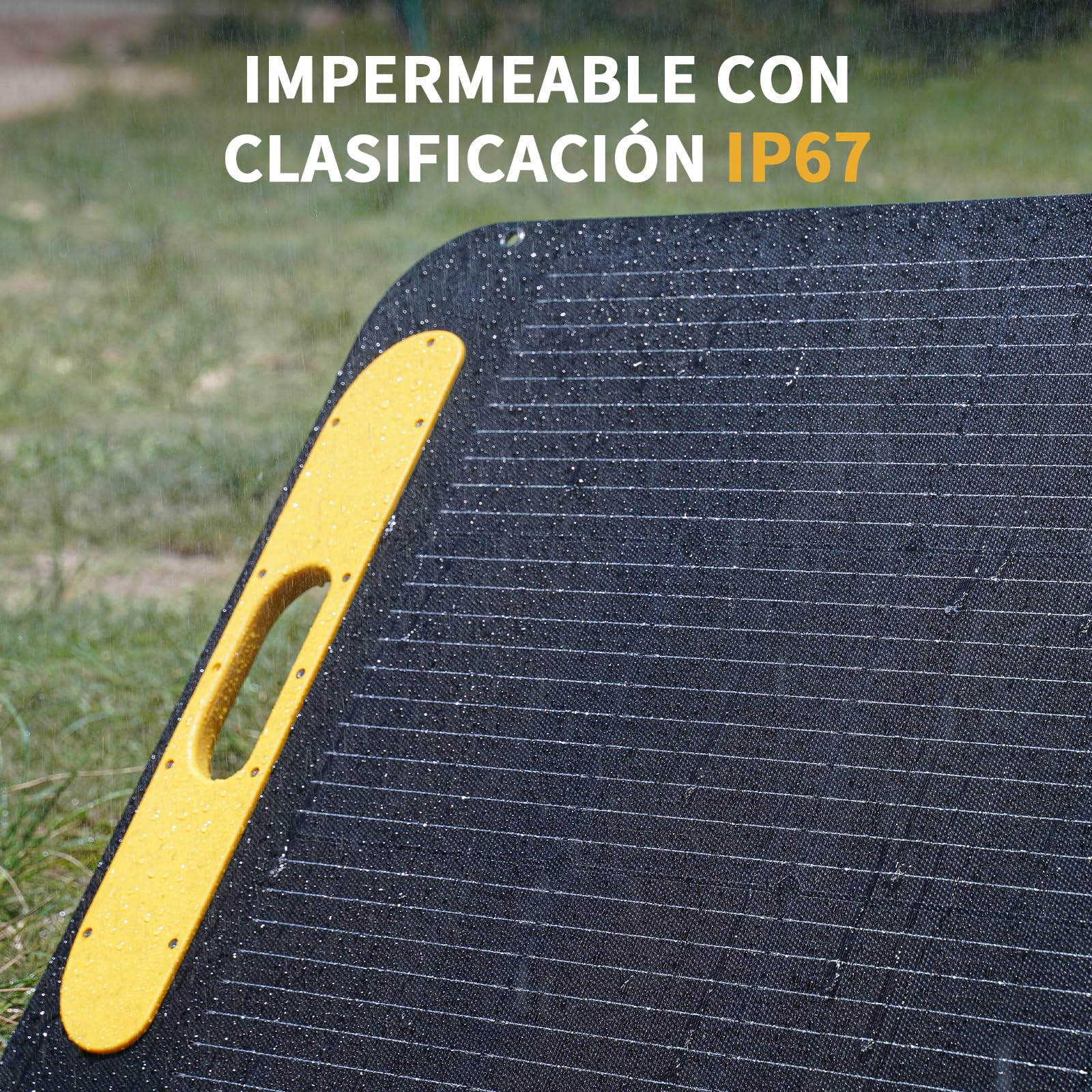 VTOMAN 400W Panel Solar Portátil 400W 43V con Conversión Alta de 25% Eficiencia, IP67 Impermeable con 4 en 1 Adaptadores Anderson XT60 XT90 DC5521, Apto para FlashSpeed 1500/FlashSpeed 1000