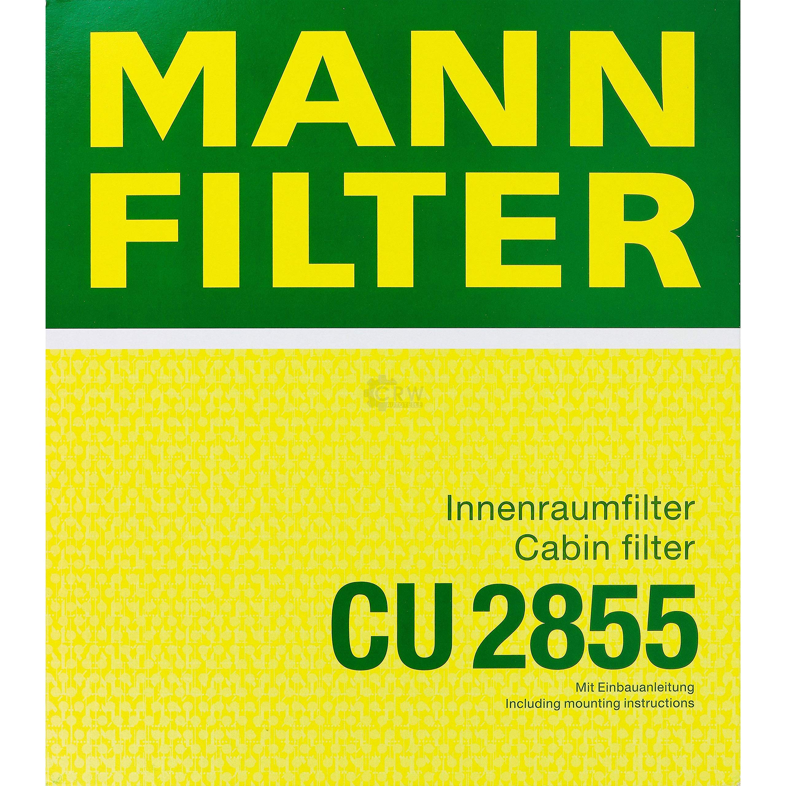 Paquete de inspección Kit de mantenimiento de filtros con filtro de aceite HU 819 x, filtro de aire C 30 189, filtro de combustible WK 822/2, filtro de habitáculo CU 2855, tornillo de cierre