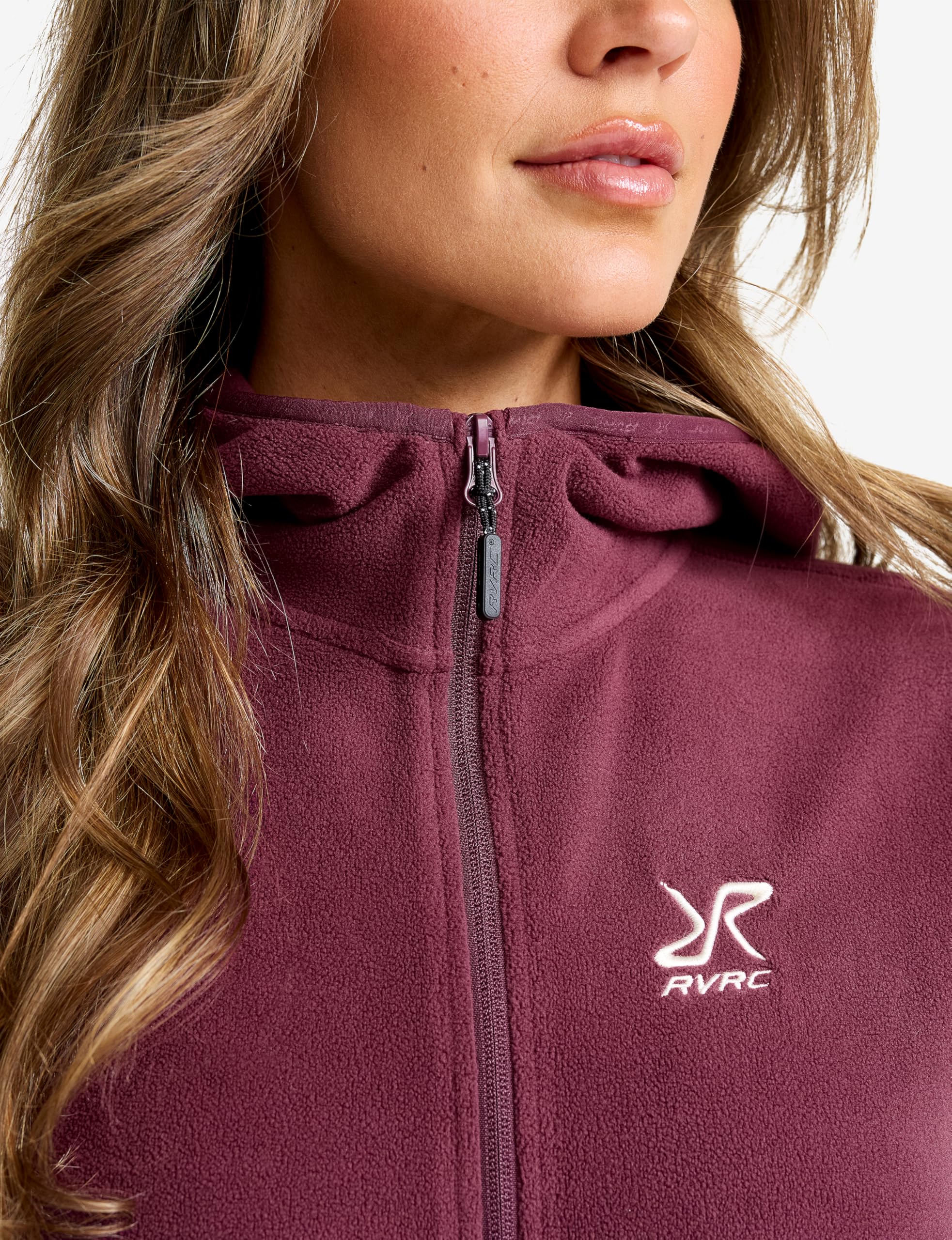 RevolutionRace Hiker Fleece Hoodie da Donna, Felpa con cappuccio in pile leggera ed elastica