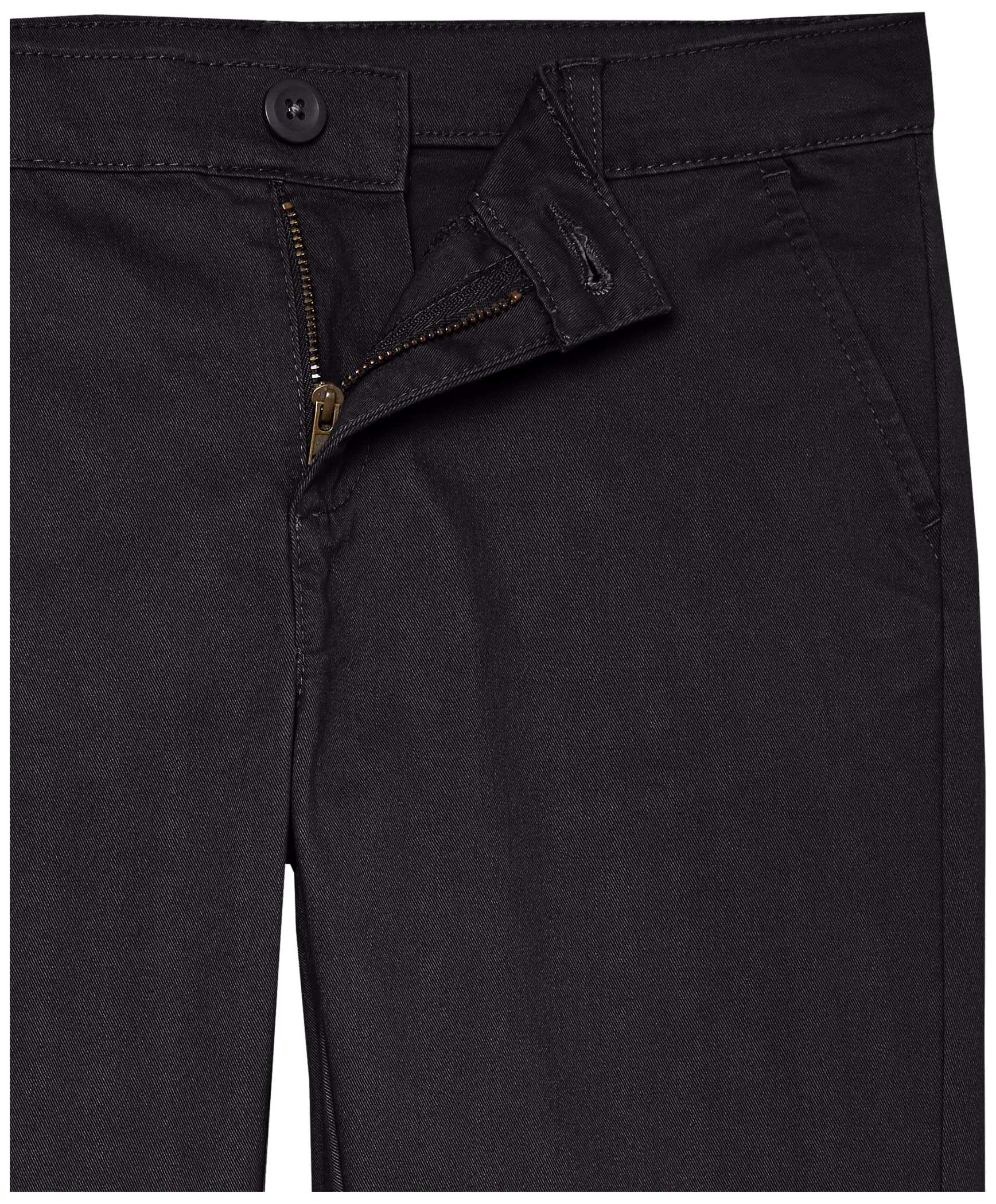 Amazon Essentials Pantalones Chinos Uniformes con Parte Delantera Plana Niña, Pack de 3