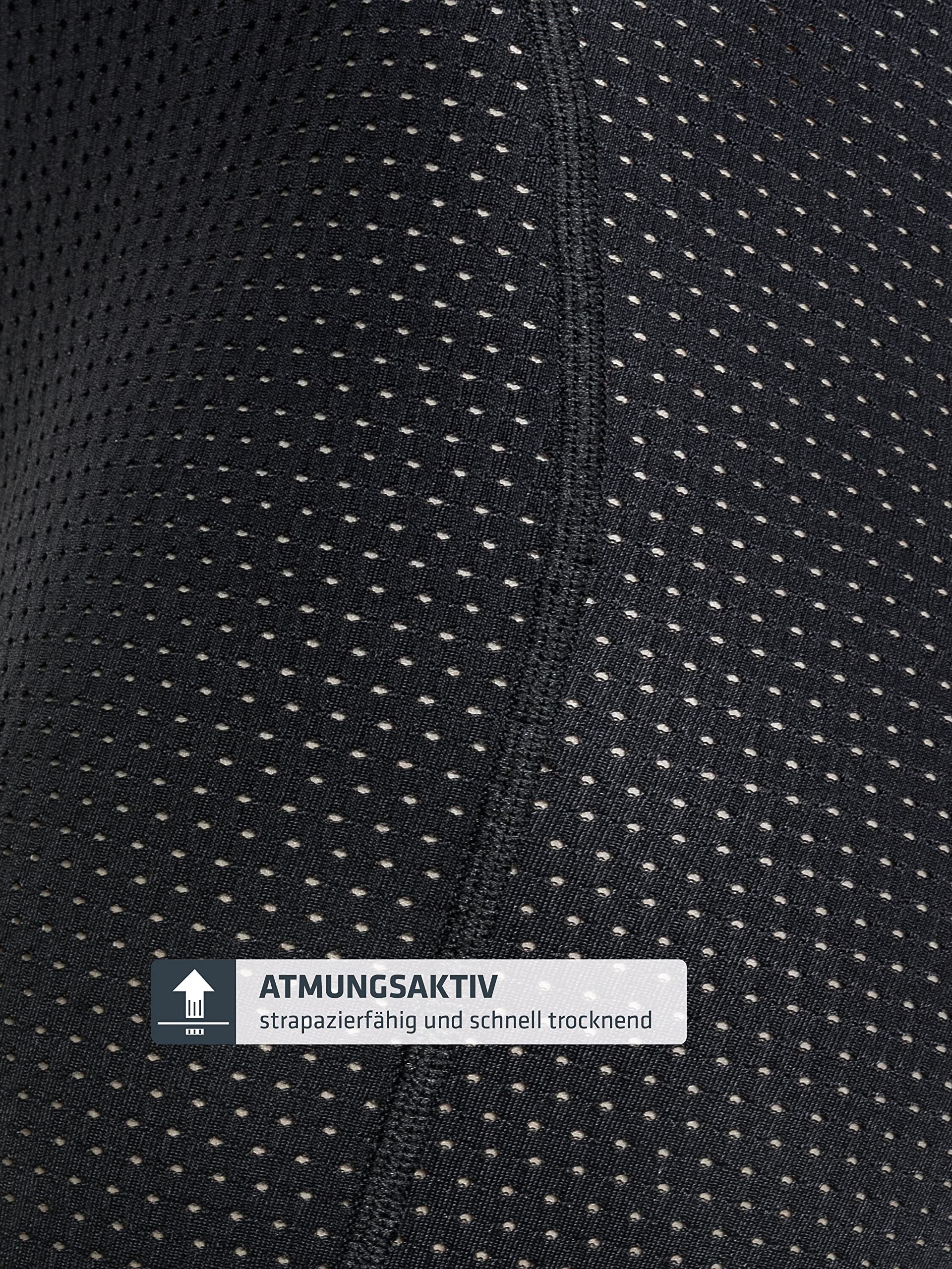Schöffel Damen Skin Pants 8h L, atmungsaktive Stretch-Radhose mit Polster und Bodymapping, Fahrrad Unterhosen mit bakteriostatischer Silbernitrat-Behandlung