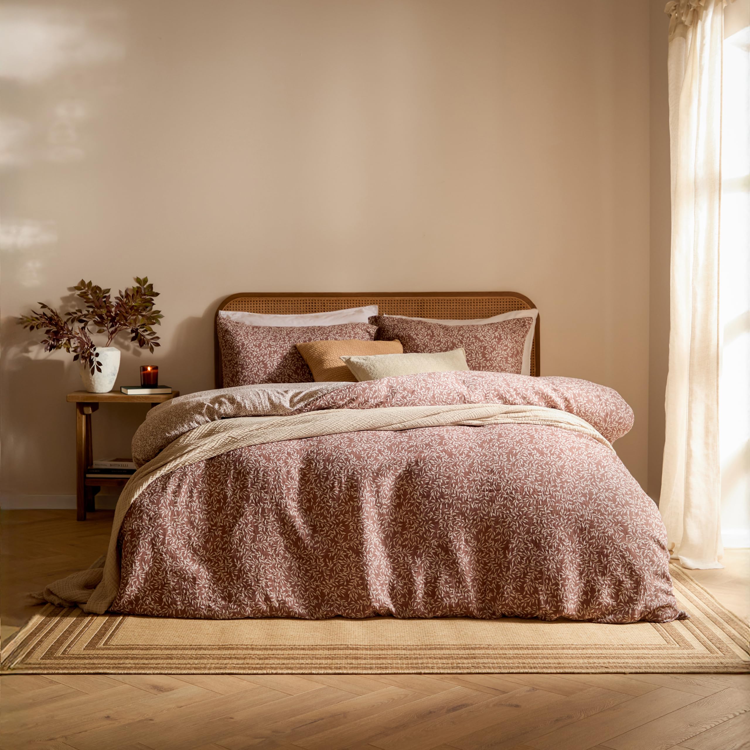 Yard - Duvet Cover Set - King - Walnut - Cotton Muslin