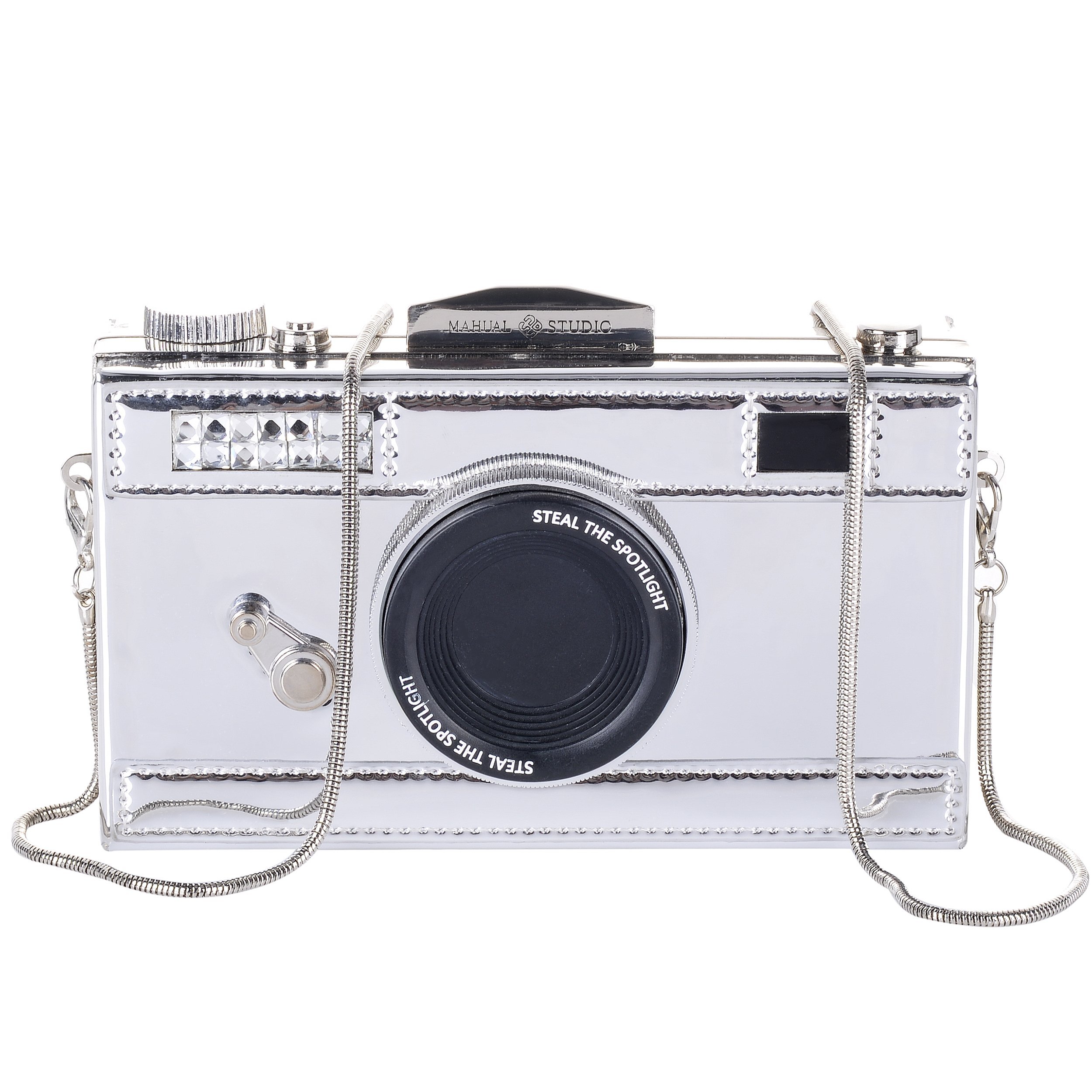 QZUnique Womens Camera Shaped Casual Cross body Shoulder Handbag Purse