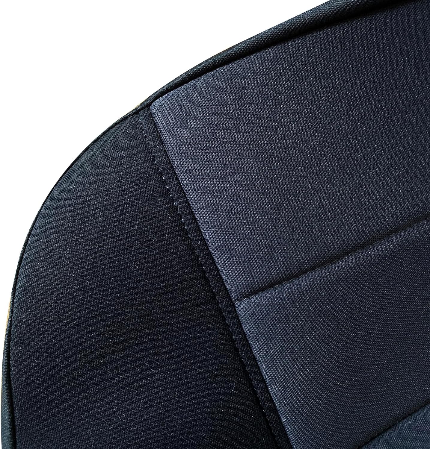 Front Car Seat Covers for 1998-2003 Ford Ranger, Front High Back 60/40 Split Bench Seat Covers with Molded Headrests for Ford Ranger 1998 1999 2000 2001 2002 2003 (Dark Grey)