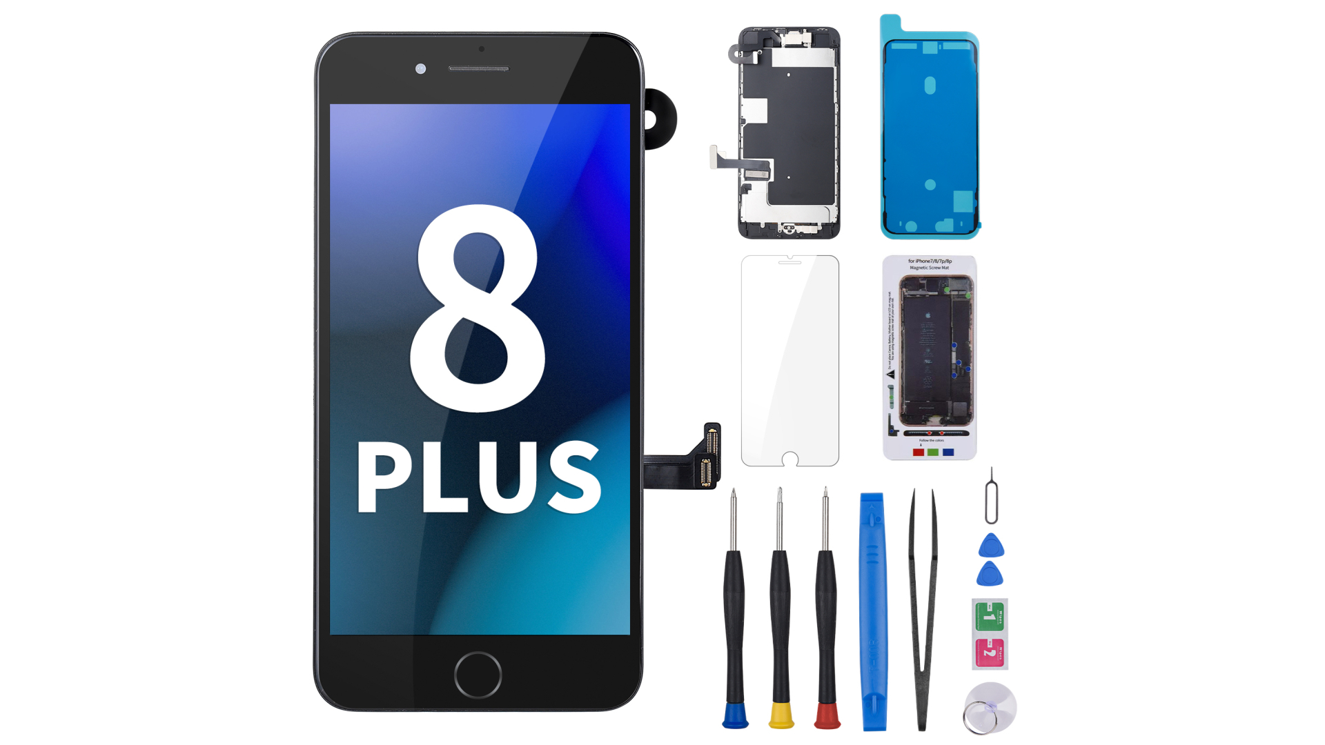 Amazon.com: Risidamoy for iPhone 8 Plus Screen Replacement 5.5 Amazon.com: Risidamoy for iPhone 8 Plus Screen Replacement 5.5