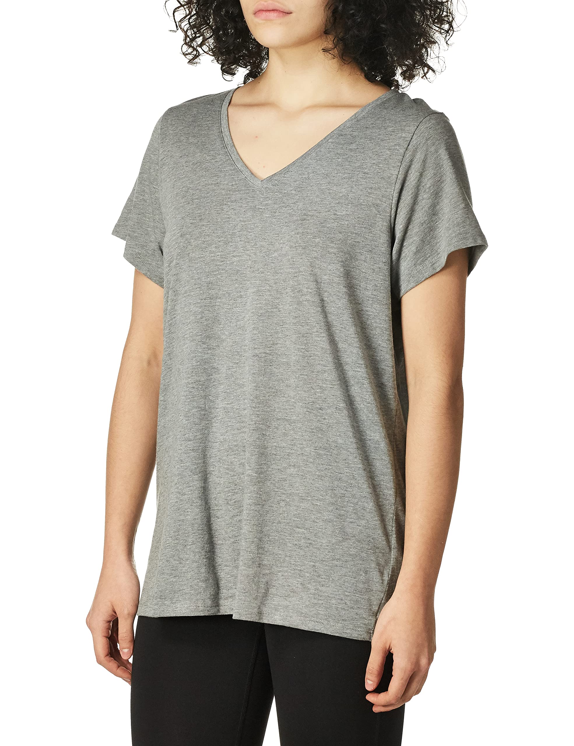 No Nonsense womens Serene Sleep Short Sleeve Tee Pajama Top