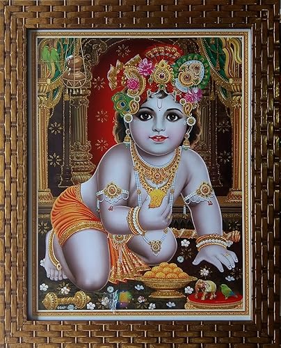 Shree Synthetic Wood Acrylic Photo Frame (27 x 33 x 1 cm, Multicolour)