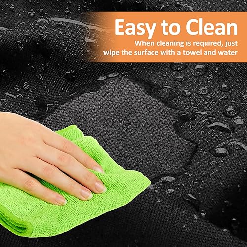 Miniatura 7 de Cubierta para ahumador de pellets Pit Boss PBV3P1 Serie 3 vertical, 600D resistente al agua, resistente a los rayos UV, 73551, diseño de cremallera,