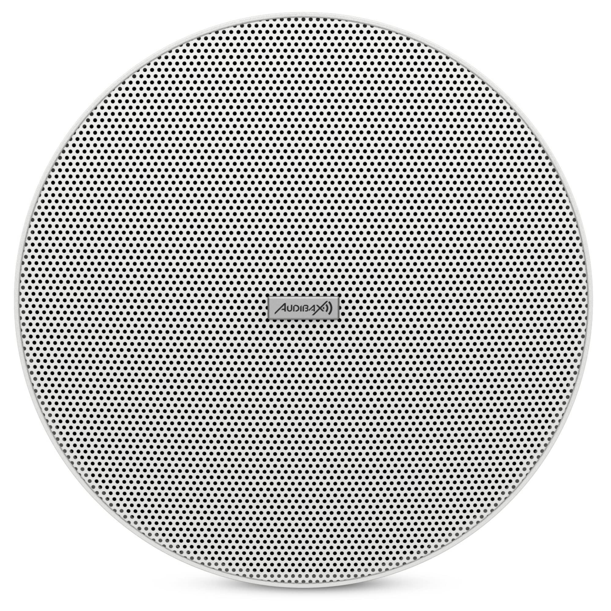 Audibax Drop 6 White - Enceinte Suspendue Passive - Puissance Réglable de 40W à 5W - Design Simple et Élégant - Enceinte Suspendue pour Plafond - Impédance en Ligne 100V