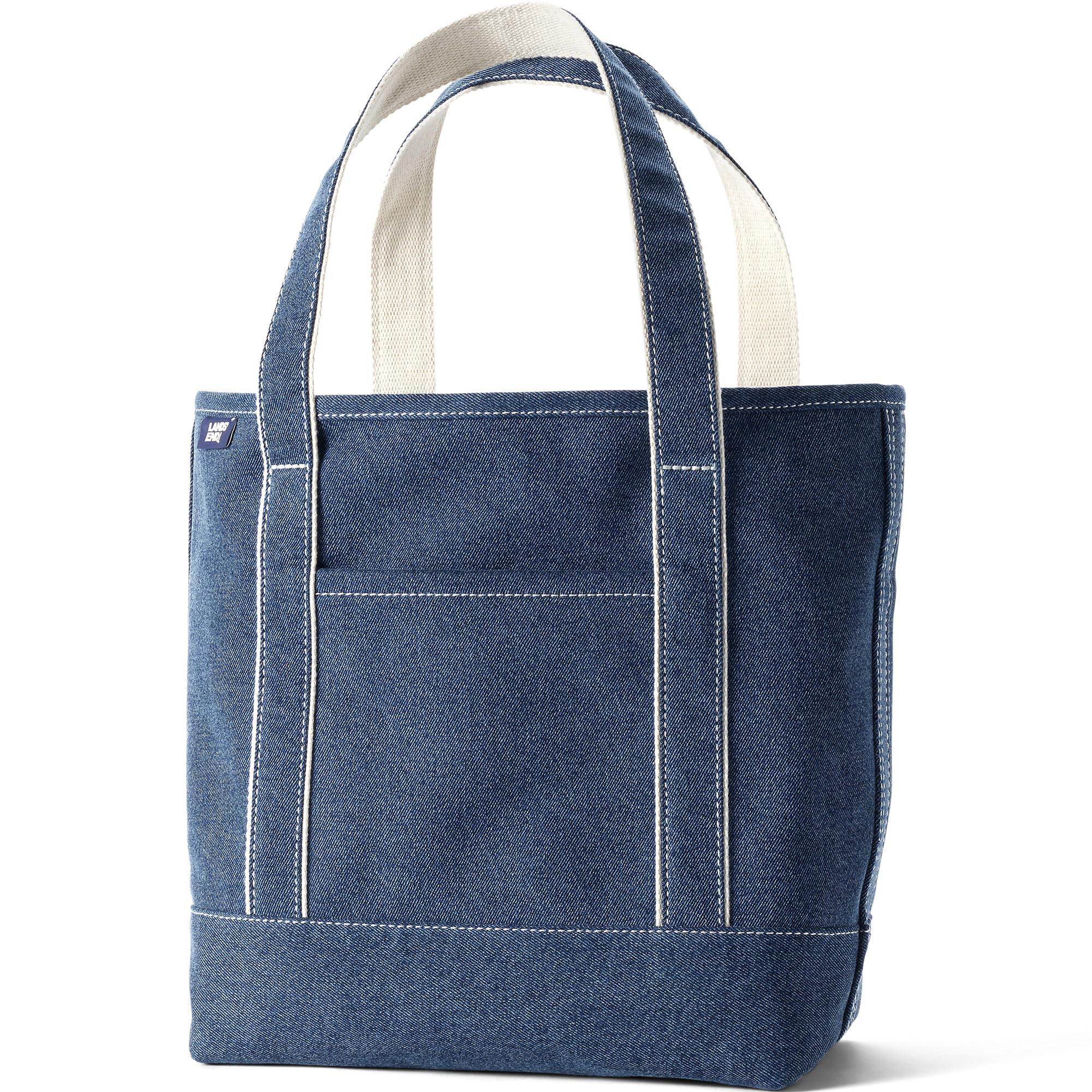 Lands' End Open Canvas Tote