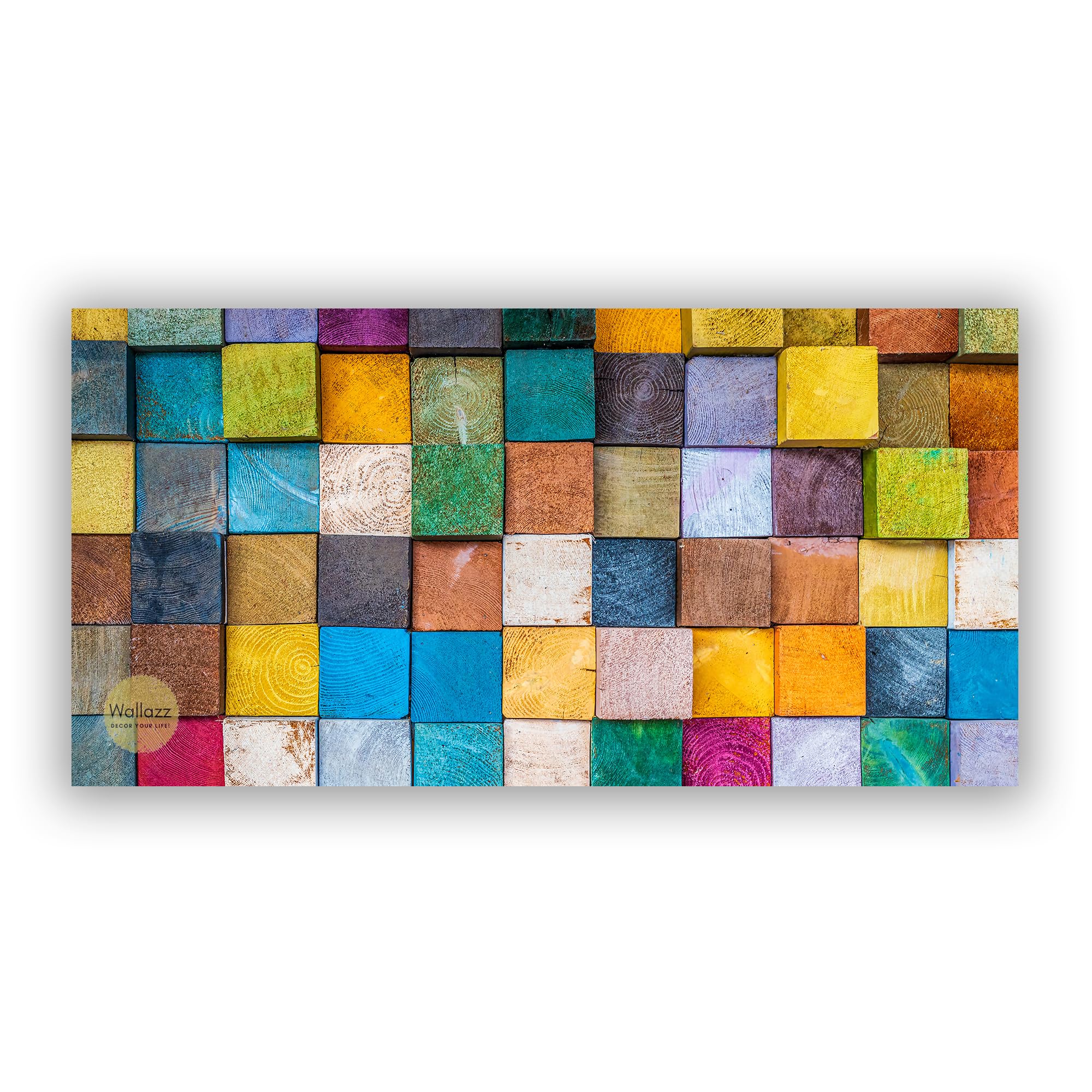 Wallazz Quadri Moderni Soggiorno Riproduzione Quadri famosi su tela - 100% Made in Italy - Arte Astratta, Acquerello, Pop Art, Paesaggi - Quadro Camera da Letto - Qualità Artigianale - 70x140cm