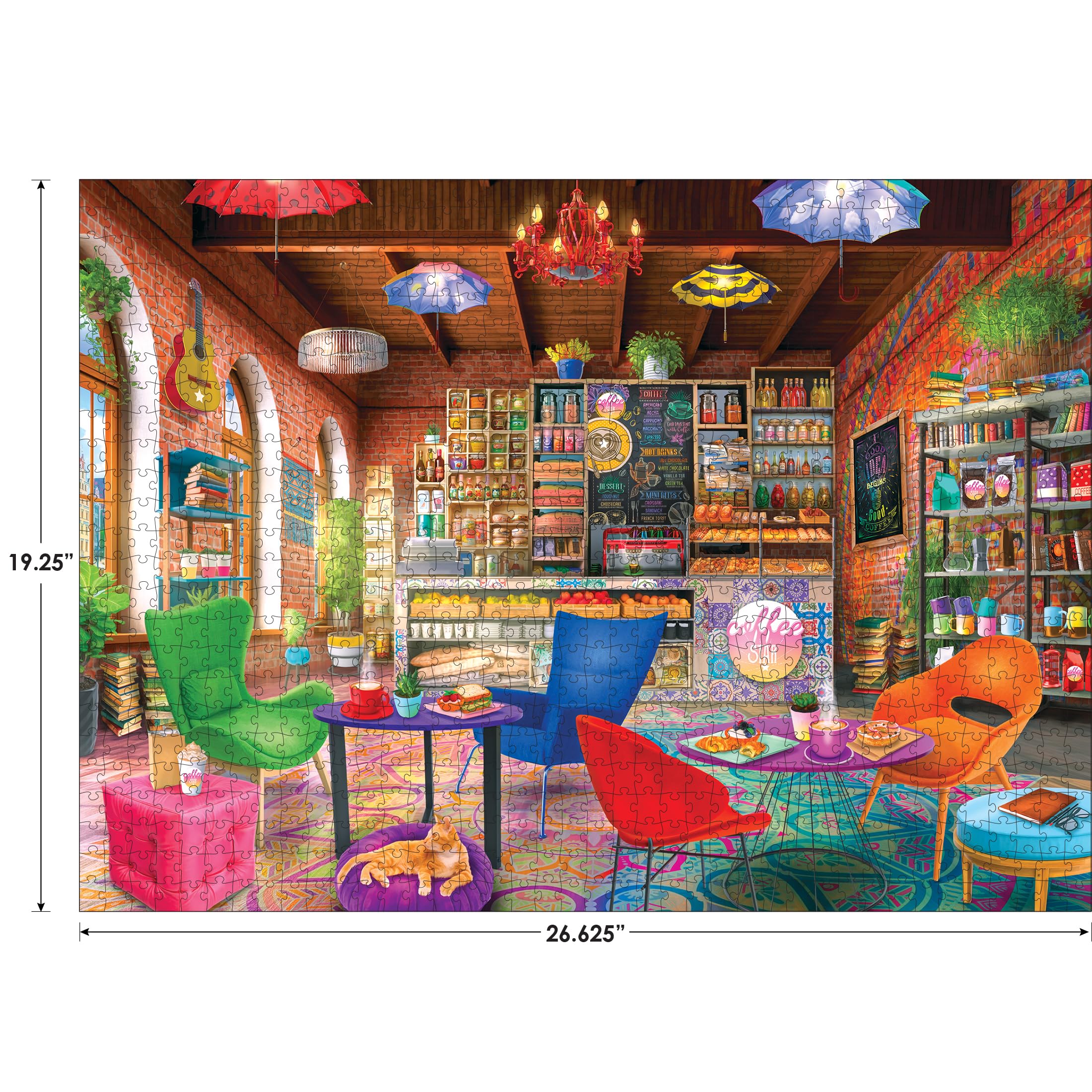 その他 HAPPY ROOM TOUR PRESENT Amazon.com: RoseArt - My Happy Place - Boho Coffeshop - 750