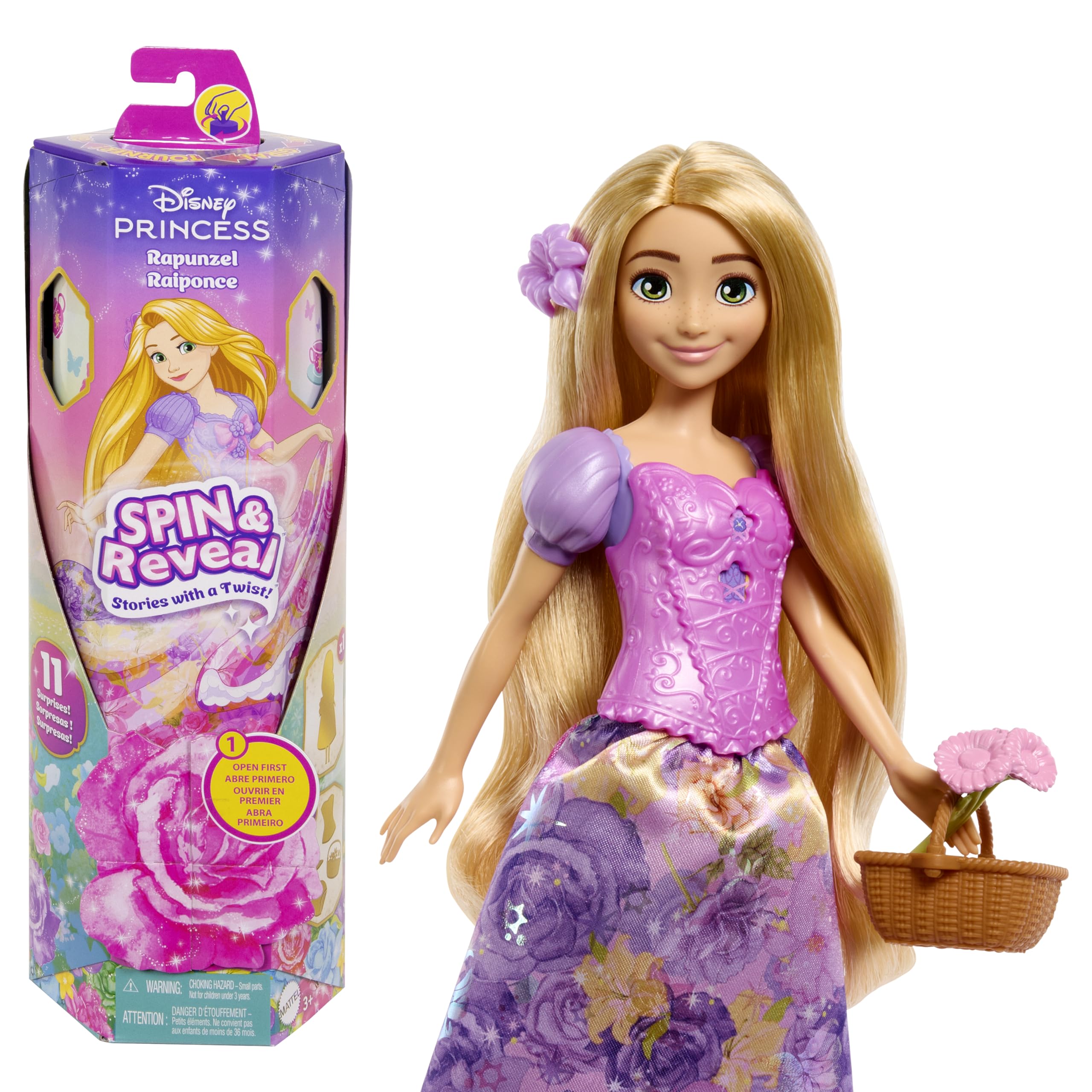 Amazon.com: Disney Princess Spin & Reveal Assortment : Toys & Games