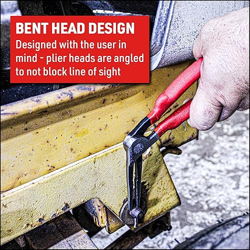 Miniatura 3 de E-Z Red kwp2 Juego de alicates Kiwi - Incluye un alicate de punta corta 6" y un alicate de punta larga de 8"