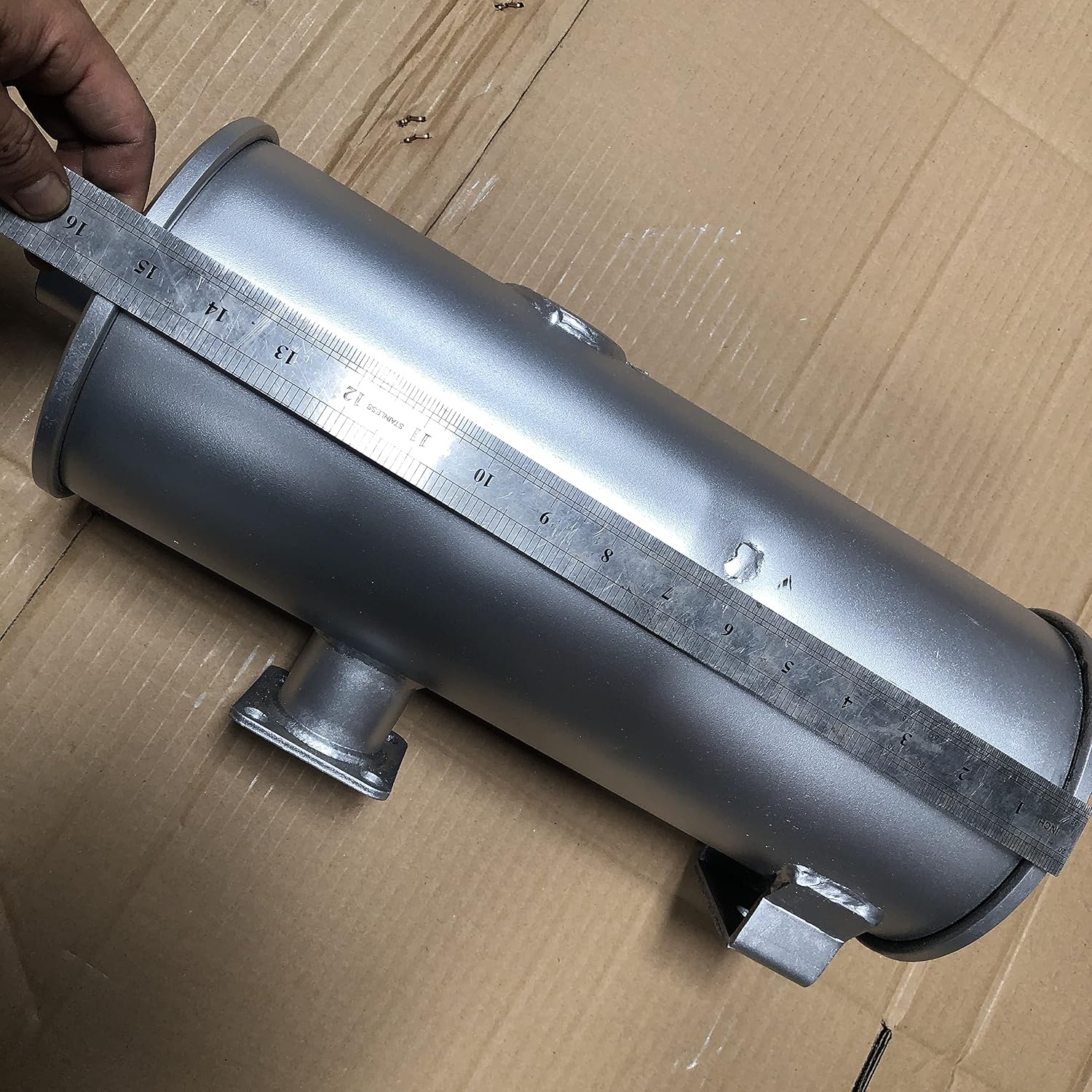 YM129136-13510 Muffler FITS for Komatsu Excavator PC25-1 PC30-7 PC30R-7 Engine 3D84