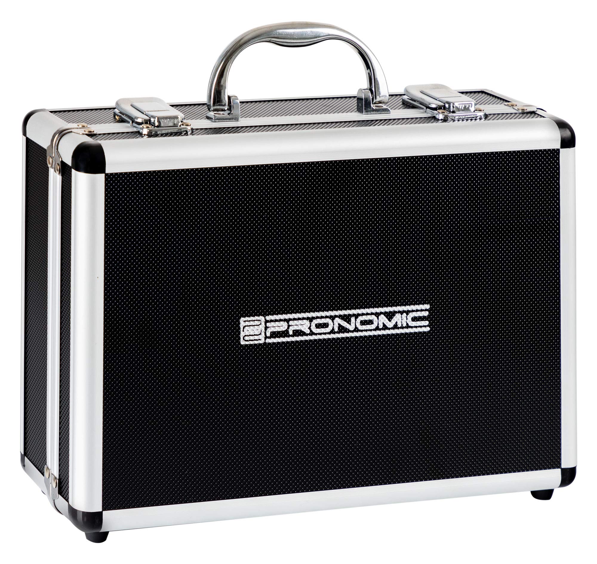 Pronomic SCM-1 Kleinmembran Mikrofon Stereo Set - Hochwertiger Koffer mit 2x Mikrofon, 1 x T-Bar Stereoschiene und 2 x Spinne - Ideal für hochwertige Overhead Aufnahmen auf Bühne und im Studio