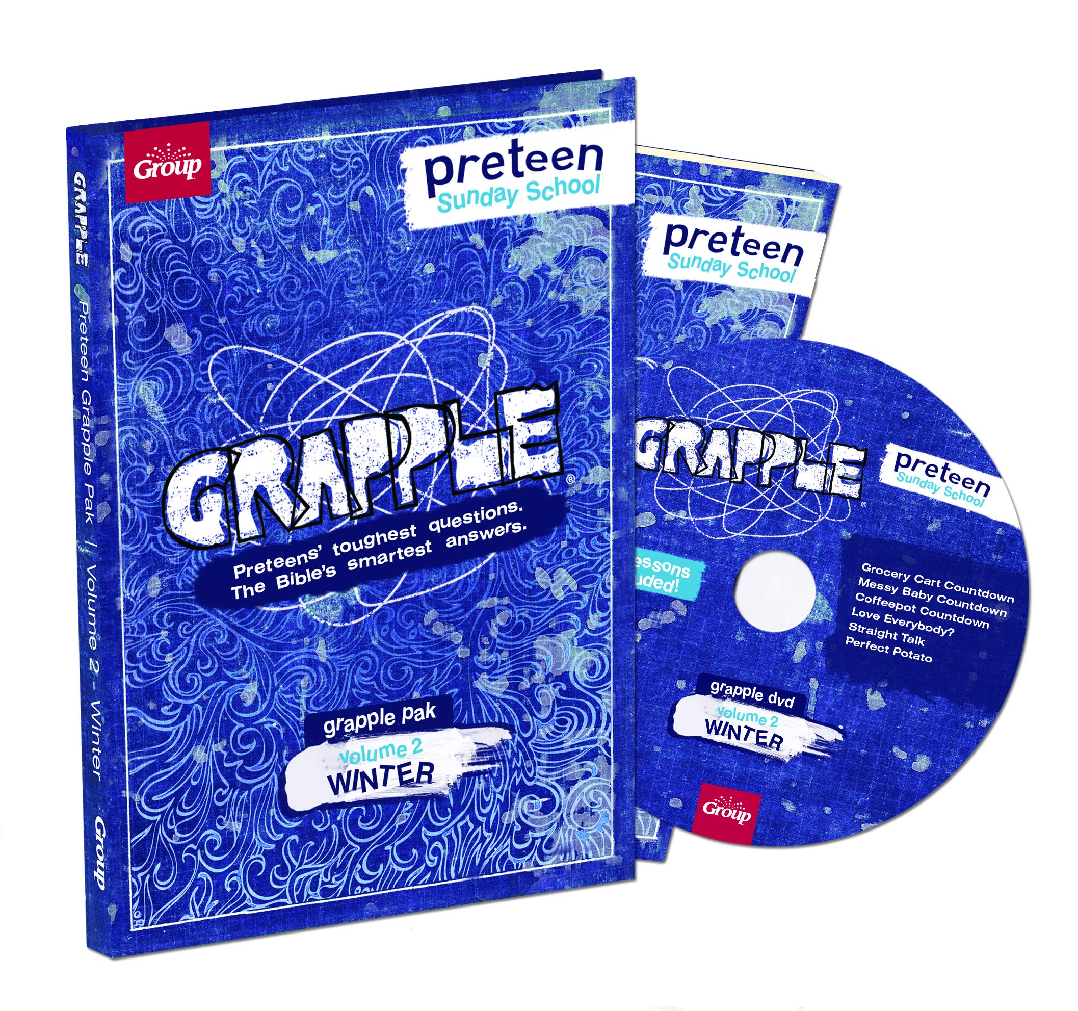 Grapple Preteen Sunday School Pak Volume 2 (Winter): Preteens' Toughest Questions. The Bible's Smartest Answers.
