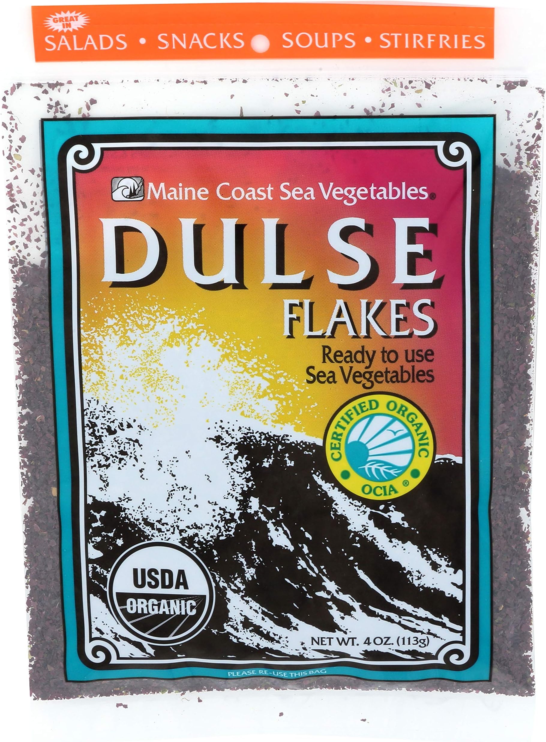 Maine Coast Dulse Flakes Bag