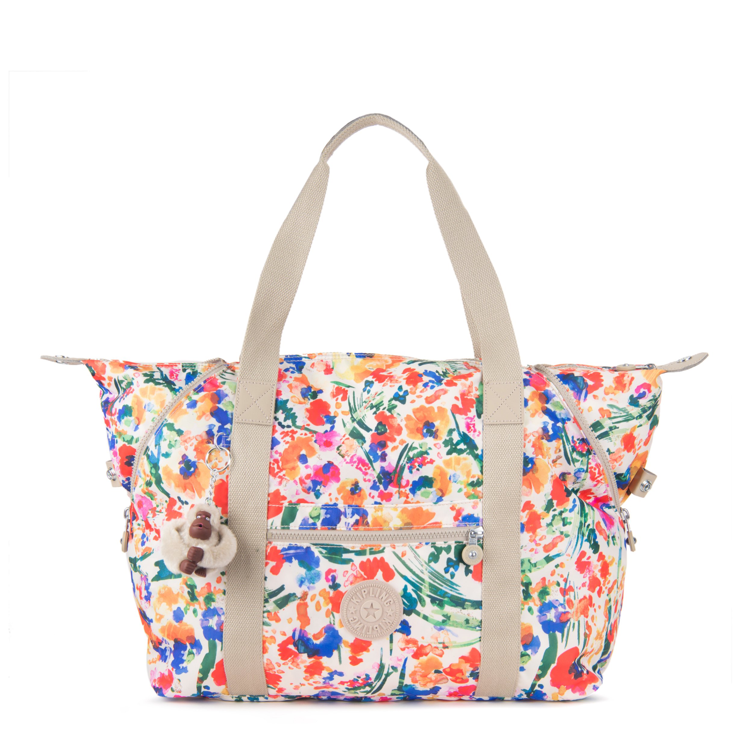 Kipling Art M Women's Black Large Convertible Tote Bag