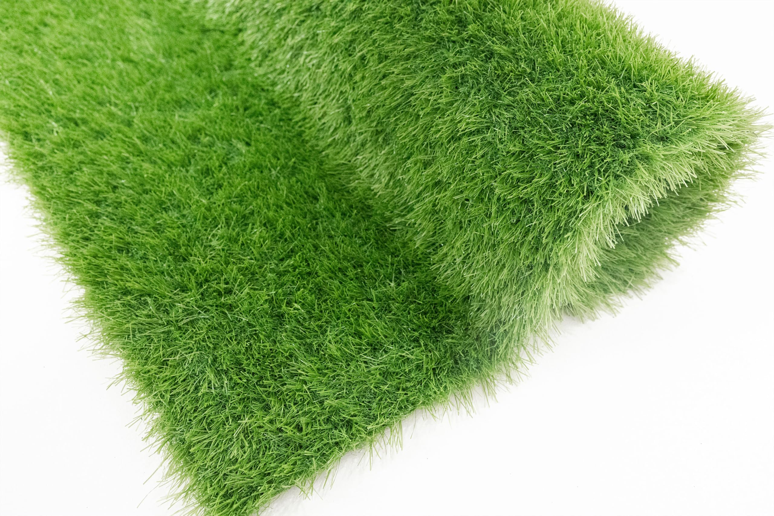 Kunstrasen 150x300 cm, Rasenteppich outdoor für Balkon und Garten, Artificial Grass Majorka outdoor 33mm Kunstrasen grün, Wasserdurchlässig Kunstrasen Rollrasen mit Meterware für Terrasse