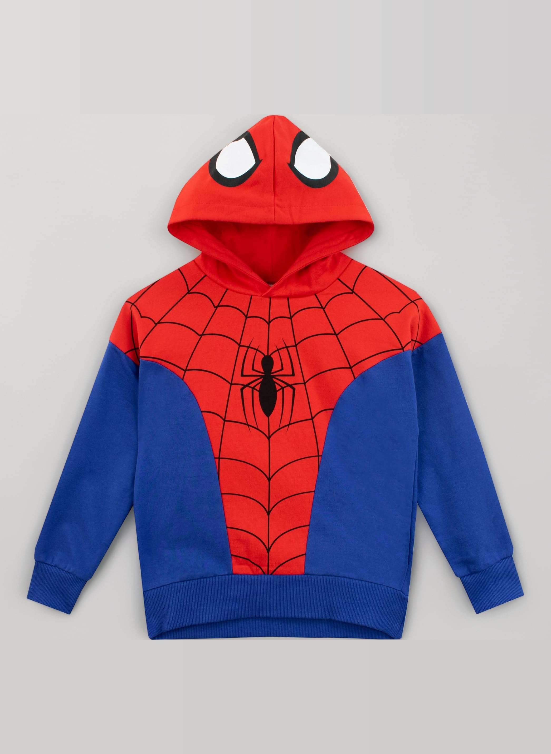 Marvel Boys Spiderman Hoodie | Spiderman Dress Up Boys Hoodies | Kids Hoodies | Sizes 2 to 12 Years