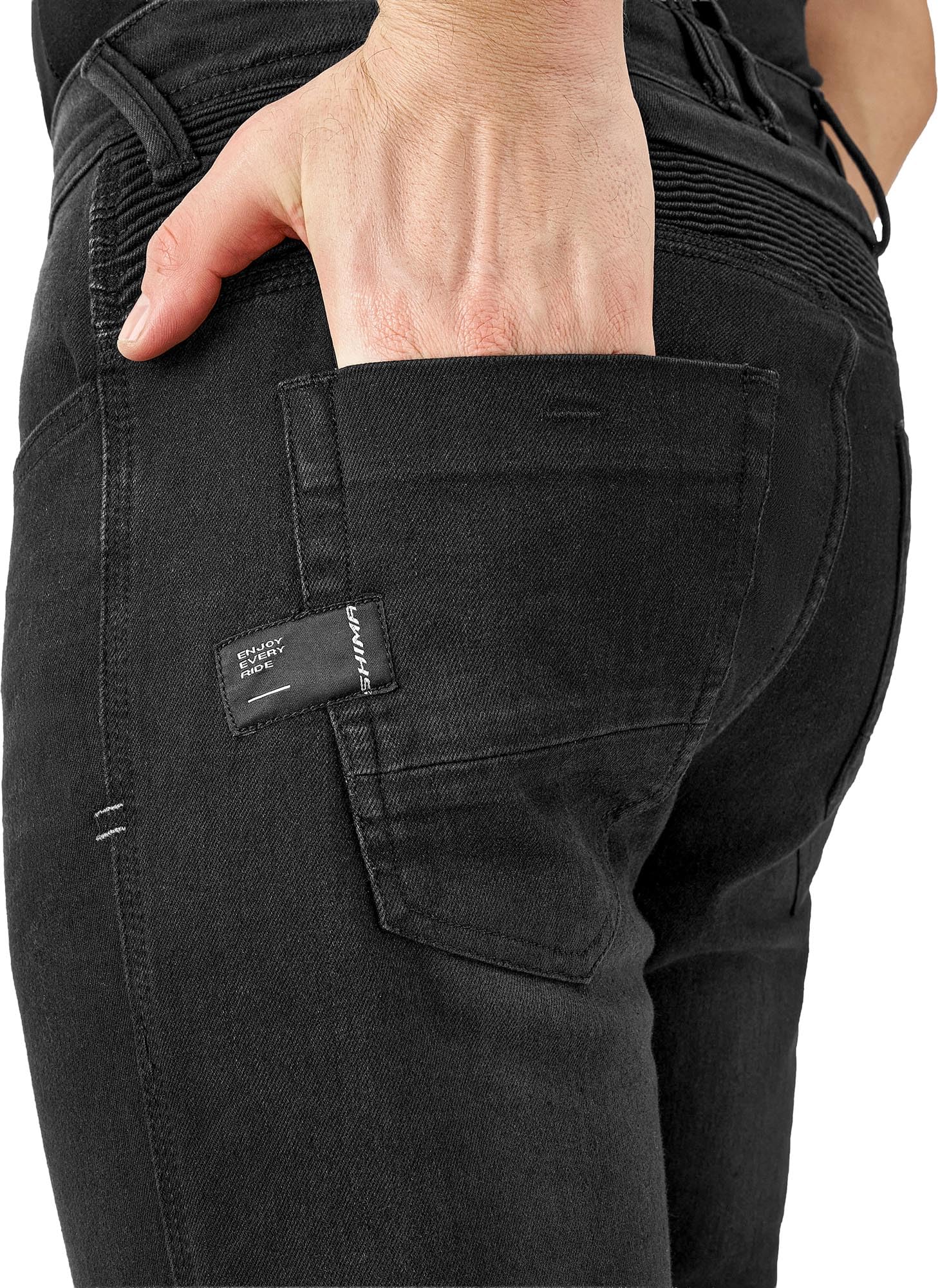 SHIMA Zenith Jeans Moto Uomo Donna Protezioni GFLEXX Protettori per Ginocchia Motos Abbigliamento Armatura Protezione
