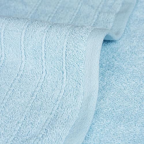 Vista 76 de Tens Towels Paquete de 4 toallas de baño extragrandes de 30 x 60 pulgadas, 100% algodón, más grandes y ligeras, más rápidas de secar, súper suaves