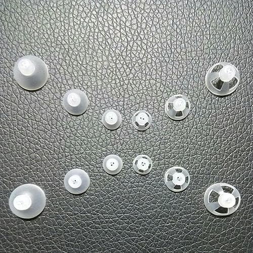 Miniatura 8 de Jungle Care Audífono para audífonos, cúpulas abiertas de 0.472 in, paquete de 10 cómodos PSAP (producto de amplificadores de sonido personal),